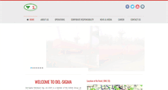 Desktop Screenshot of del-sigma.com