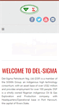 Mobile Screenshot of del-sigma.com